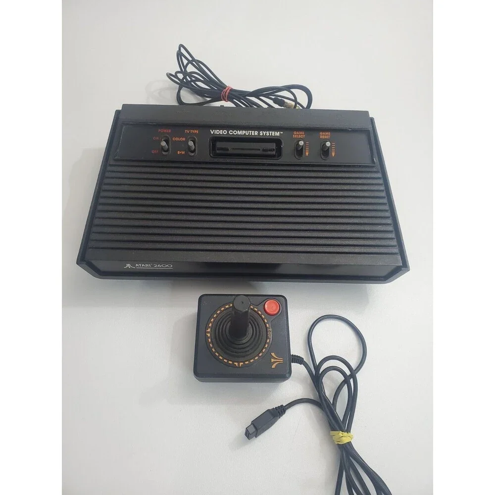 Atari 2600A Darth Vader Black Edition Console CX2600A - Untested